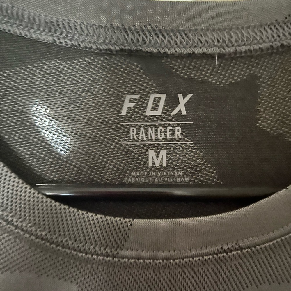 Fox Men's Long Sleeve Camo Shirt - Black and Gray - Picture 3 of 4